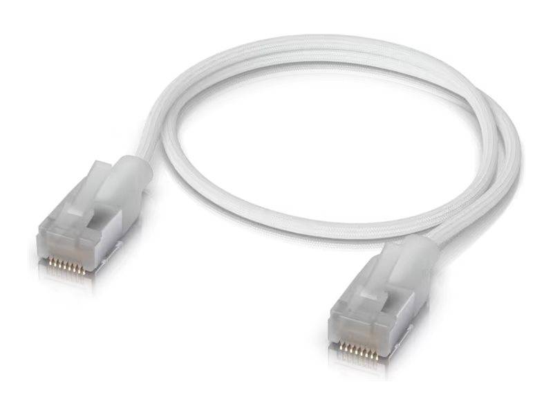Ubiquiti UniFi Patchkabel Cat6 EL 0.30m weiß - UACC-Cable-Patch-EL-C6A-0.3M-W