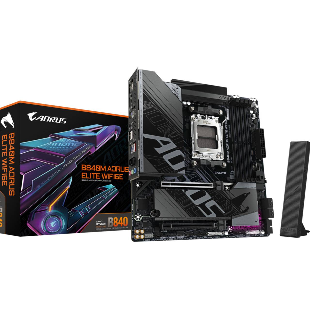 Gigabyte B840M Elite WIFI6E (B840,AM5,mATX,DDR5) - B840M A ELITE WIFI6E