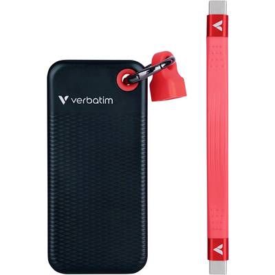 SSD 2TB Verbatim Pocket SSD USB 3.2 black/red retail