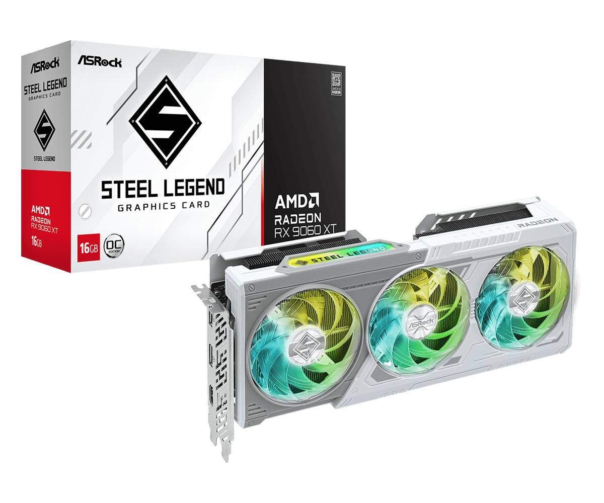 ASRock RX9060XT  SL 16GO            16GB DDR6  HDMI/2xDP