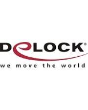 DELOCK 10 Netzwerkschrank 6 HE mit Glastür tiefe 240mm sw - 43422