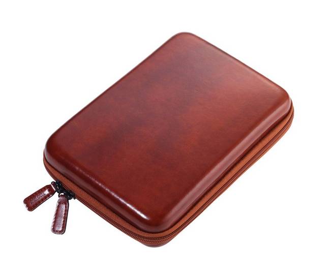TROIKA Organizer-Etui BROWN TRAVEL CASE - CBO25/BR