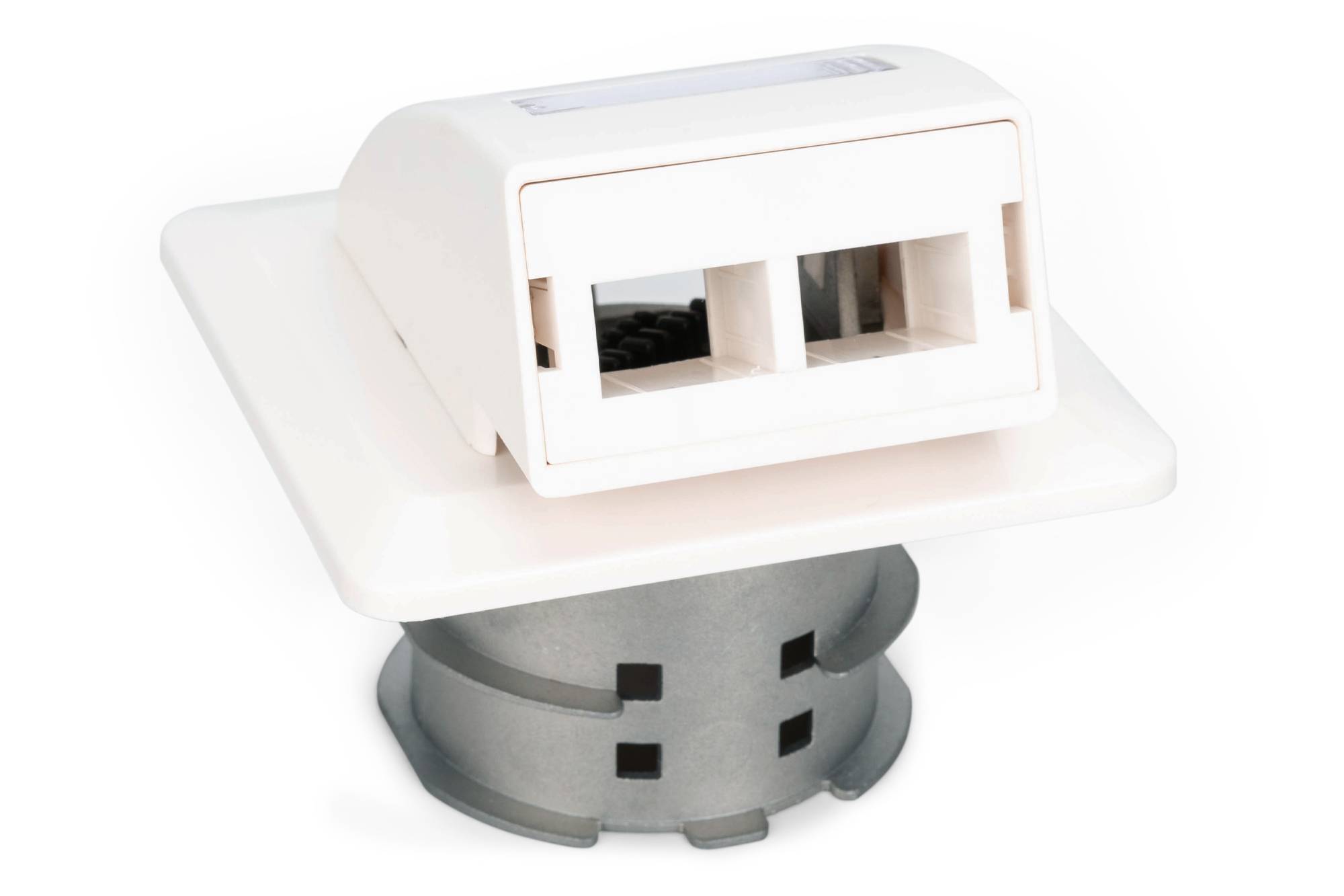 DIGITUS FTTH Glasfaser Unterputz-Wandanschlussdose SC/LC ADA - DN-93201