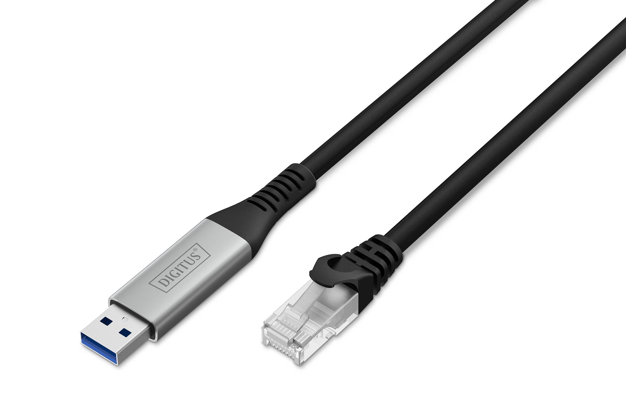 DIGITUS USB 3.2.RJ45 Ethernet Kabel 1Gbit/s 15 m - AK-300600-150-S