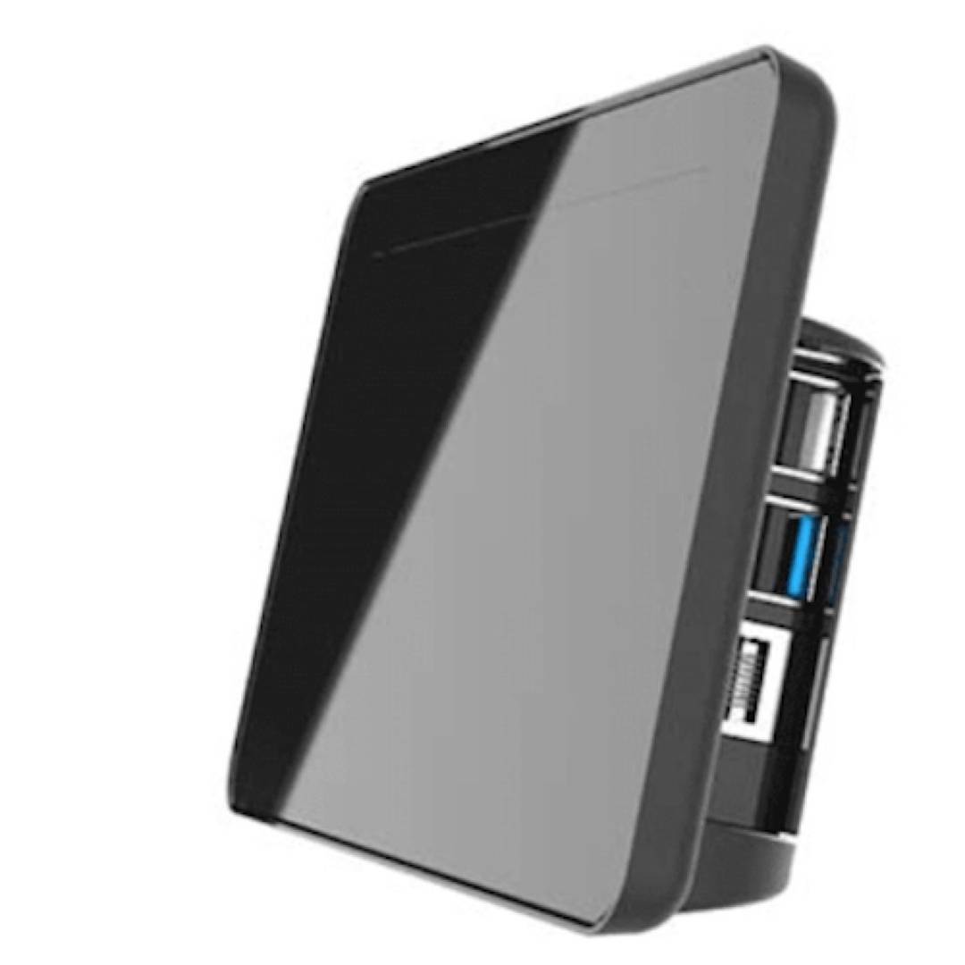 Raspberry PiZubehör - Touchscreen Gehäuse für offizielles 7 - RPI4-DCASE-B