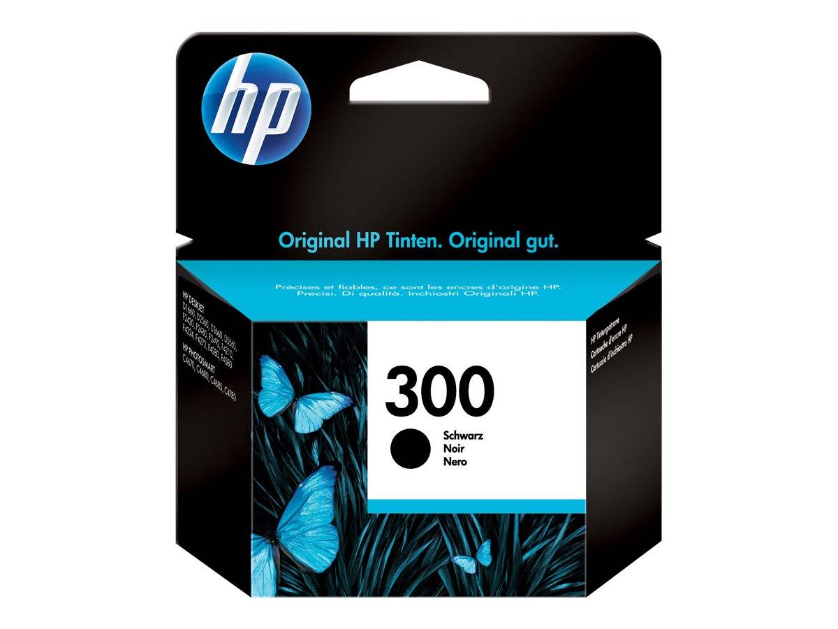 HP 300 Schwarz Tintenpatrone 4ml HP 300 Schwarz Tintenpatrone 4ml