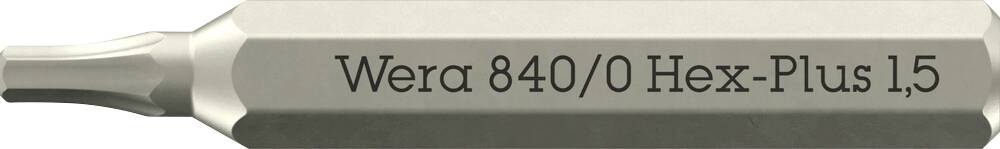 Wera 840 Micro Bits Hex-Plus 1,5 x 30mm
