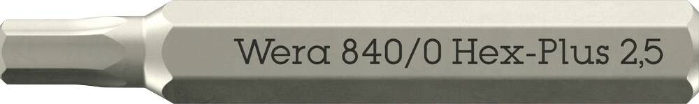 Wera 840 Micro Bits Hex-Plus 2,5 x 30mm