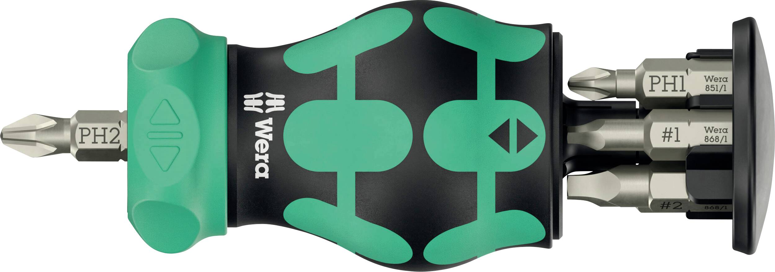 Wera Kraftform Kompakt Stubby Magazin RA 4, 6-teilig