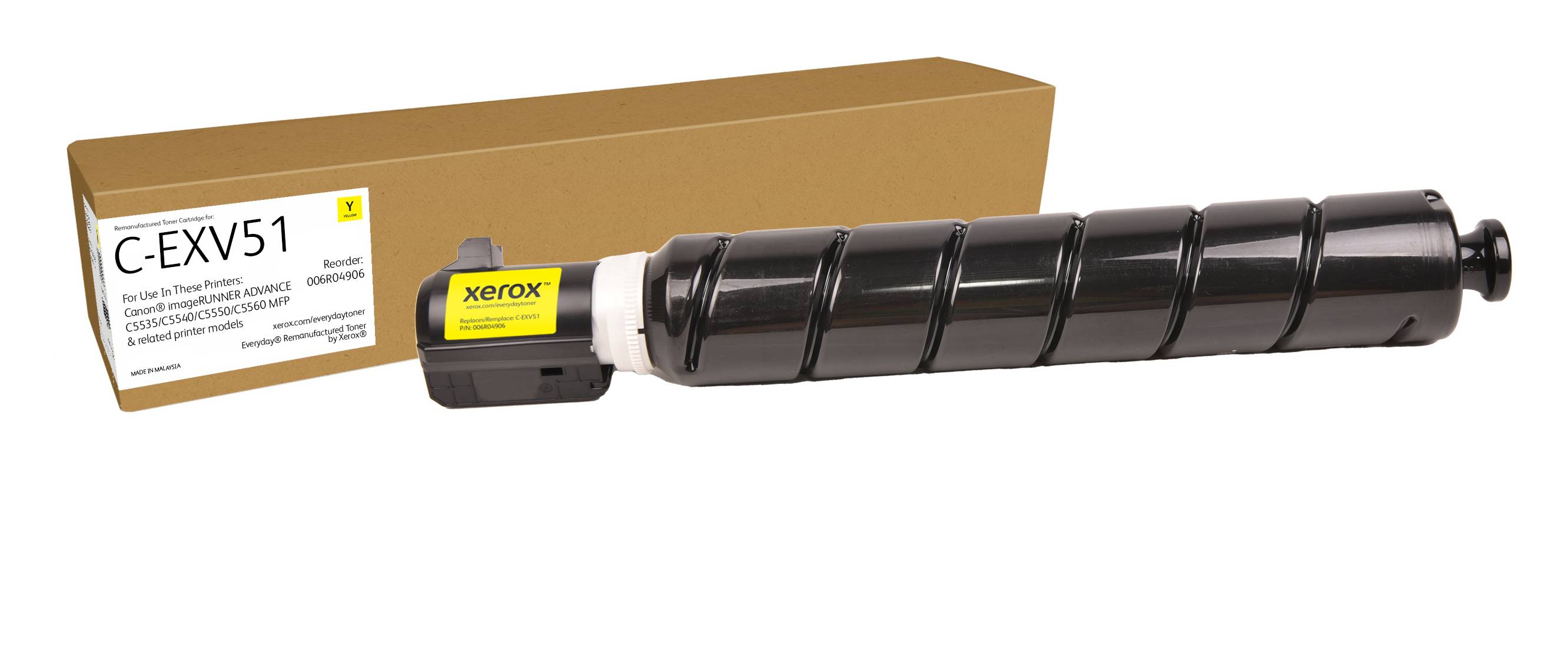 Xerox Toner Everyday Remanufactured Canon C-EXV51 Yellow - 006R04906