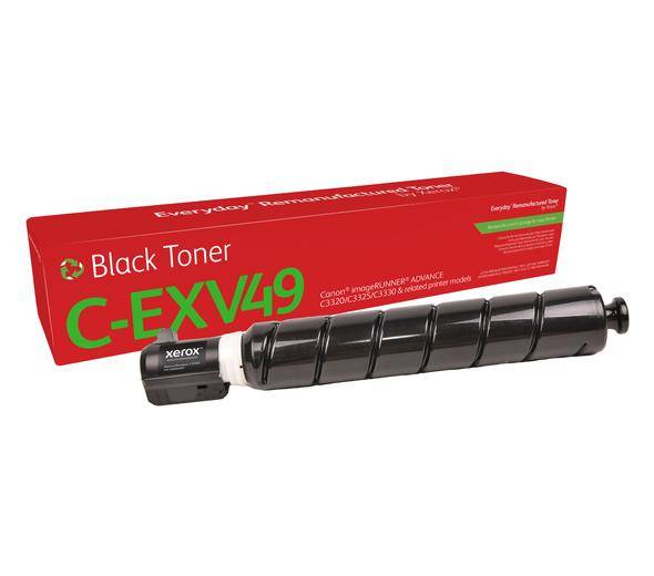 Xerox Toner Everyday Remanufactured Canon C-EXV49 Black - 006R04907
