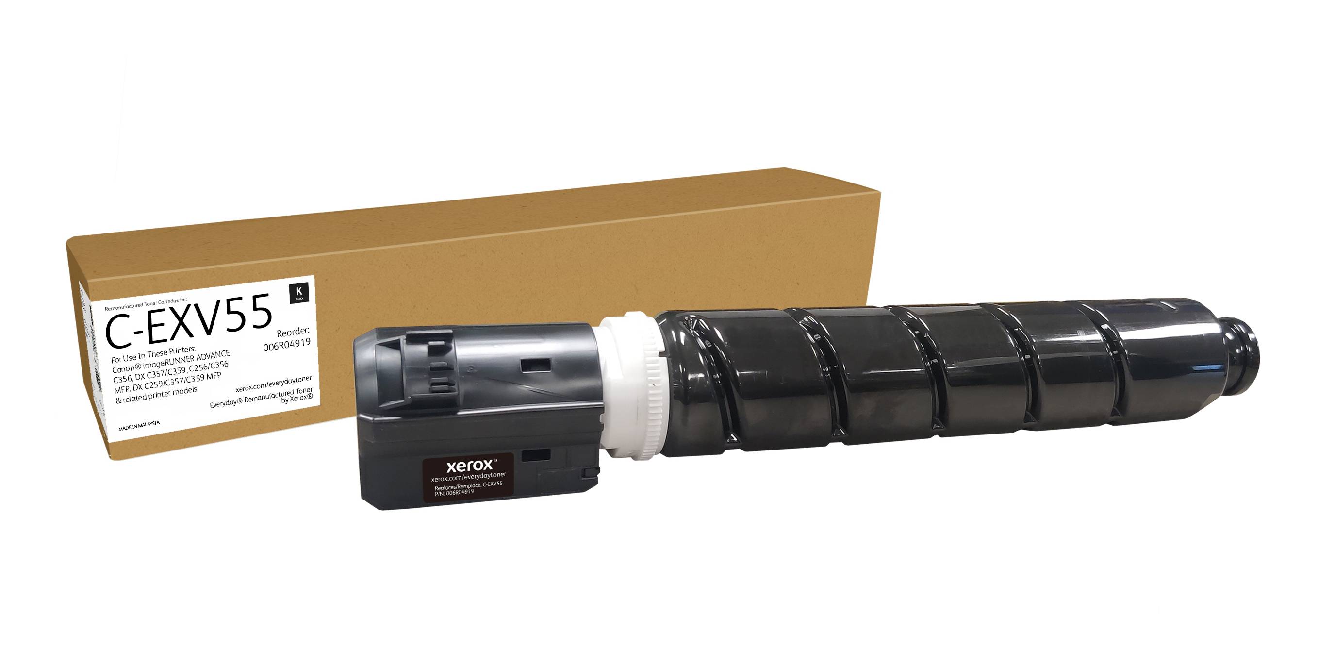 Xerox Toner Everyday Remanufactured Canon C-EXV55 Black - 006R04919