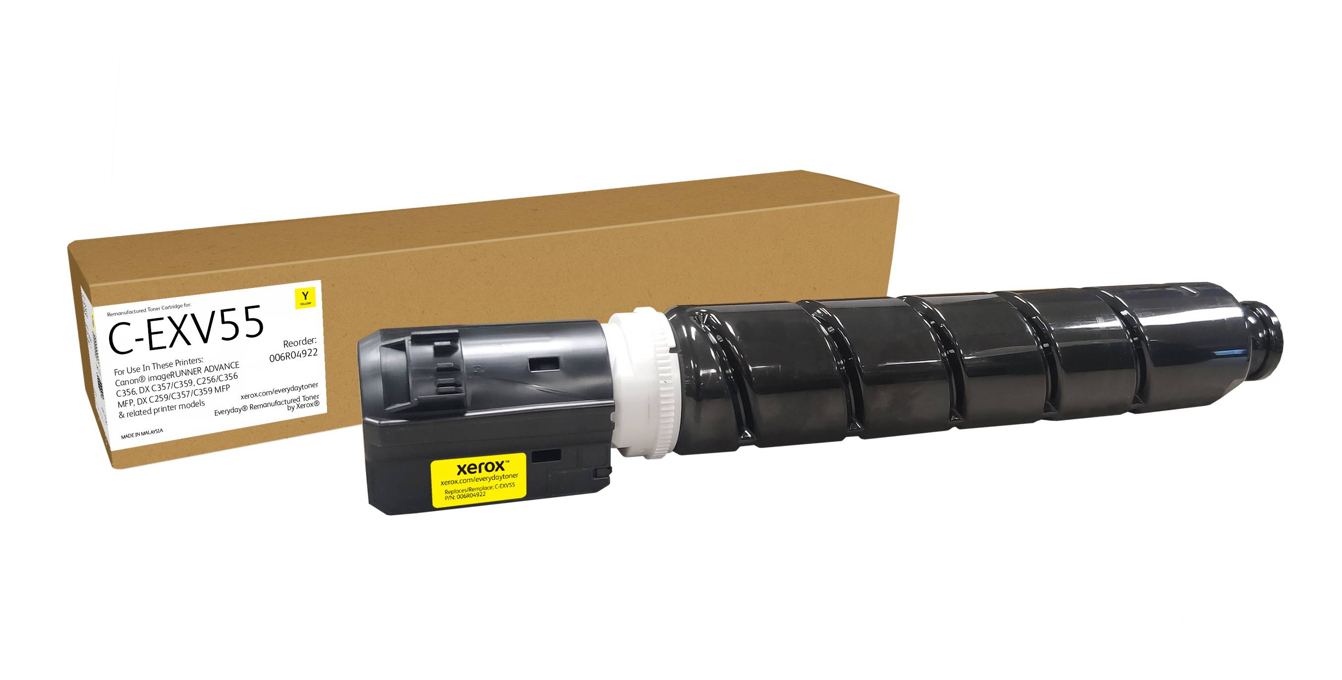 Xerox Toner Everyday Remanufactured Canon C-EXV55 Yellow - 006R04922
