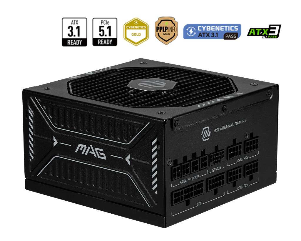 MSI Netzteil MAG A850GLS PCIE5       850Watt