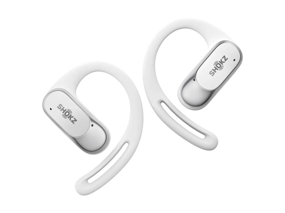 SHOKZ Knochenschall Kopfhörer OpenFit Air White