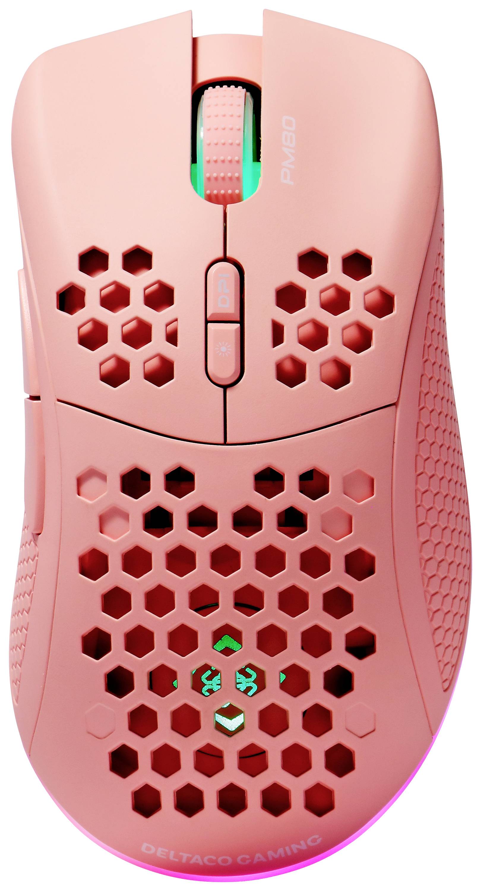 7333048057235 - PM80 Gaming-Maus Kabellos Kabelgebunden Optisch Pink Rosa 64000 dpi Beleuchtet Wiederaufladbar 7333048057235 - PM80 Gaming-Maus Kabellos Kabelgebunden Optisch Pink Rosa 64000 dpi Beleuchtet Wiederaufladbar