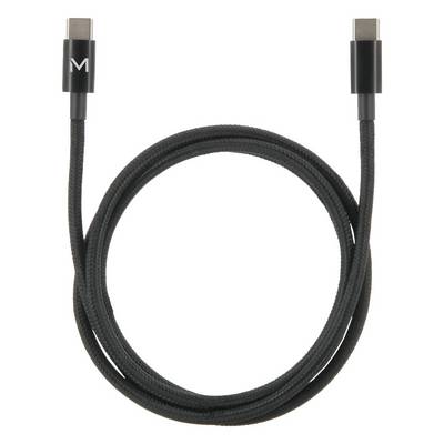 Mobilis Cable USB C /  USB C - 1m - 100W - Black