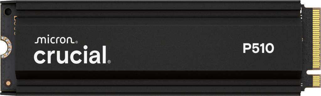 0649528946409 - CT1000P510SSD5 Festplatten SSD - intern P510 Gen5 2280       1TB NVMe PCIe M2 SSD mit Heatsink CT1000P510SSD5 0649528946409
