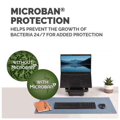 Fellowes Schreibtischunterlage Breyta 80,00x40,00cm blau