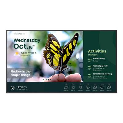 4718755096143 - BenQ ST5504 ST04 Series - 55 LED-backlit LCD display - 4K - for digital signage