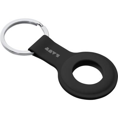 LAUT HUEX TAG Black keyring holder for Apple AirTags