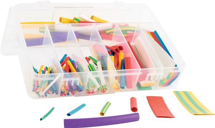 WKK Schrumpfschlauch Sortiment (mehrfarbig, 127-tlg.) H-2(Z)