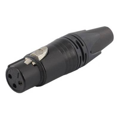 4015867243077 - Equip Kabelverbinder 3-Polig Buchse                  schwarz