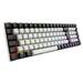 Sharkoon Gaming Tastatur Skiller SGK50S2 PBT weiß-gelb RGB