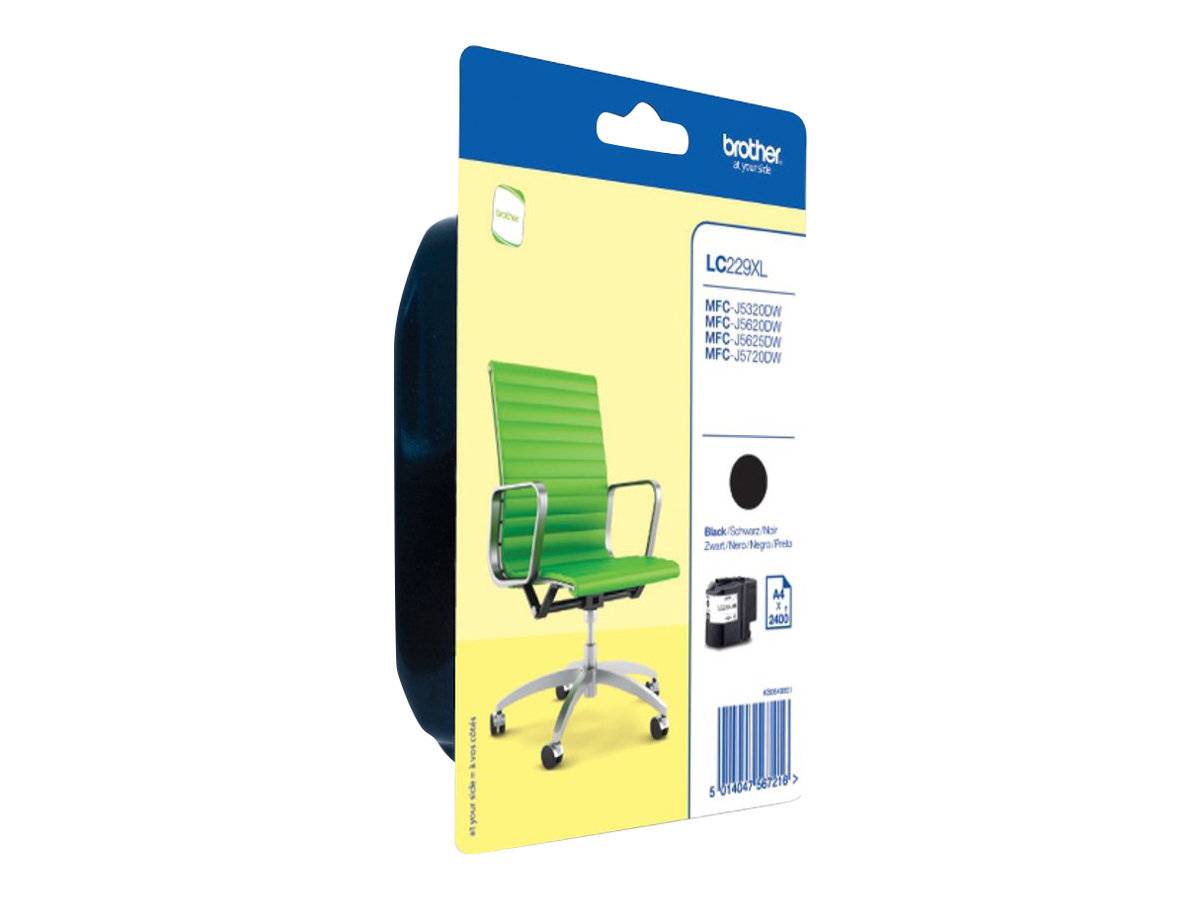 Patrone Brother LC-229XLBKBP MFC-J5620DW/J5625DW/J5720DW