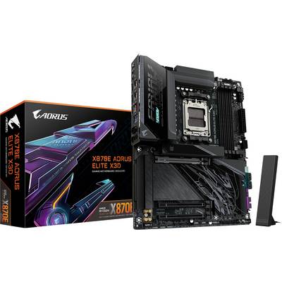 4719331876470 - GIGABYTE X870E AORUS ELITE X3D Mainboard - AMD X870E - AMD AM5 socket - DDR5 RAM - ATX