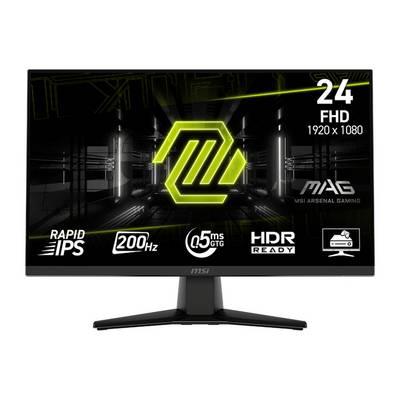 MSI MAG 242F Flat Gaming TFT 24 FHD IPS 200Hz 0.5ms HDMI DP