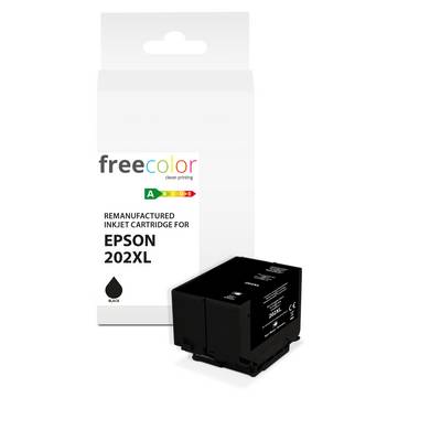 Freecolor Patrone Epson 202XL black 22ml remanufactured