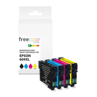 Freecolor Patrone Epson 604XL Multipack BK/C/M/Y 12ml+3x11ml remanufactured