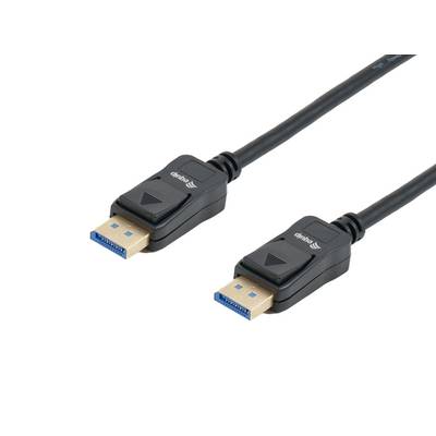 Equip DisplayPort 2.1          16K/60Hz St/St  5.00m schwarz