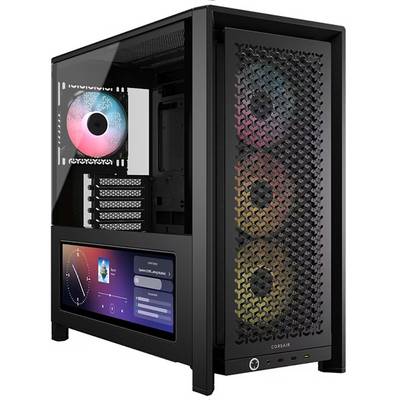 CORSAIR Geh Midi FRAME 4000D LCD RS ARGB Mid-Tower, Black