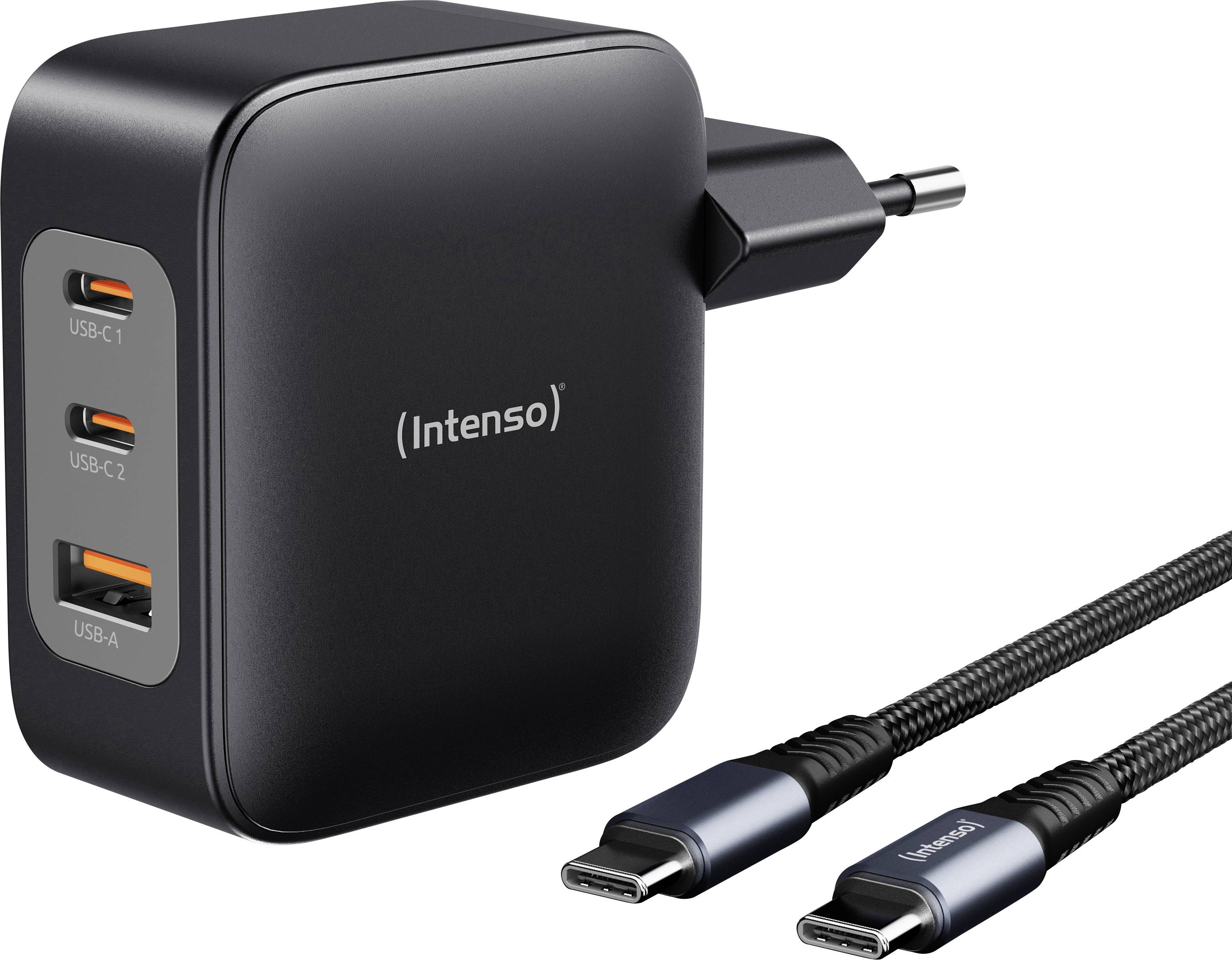 Intenso Power Adapter 100 watt + USB-C cable 2m