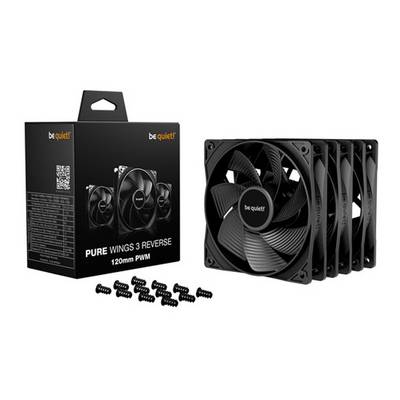 be quiet! Lüfter 120mm Pure Wings 3 PWM Reverse 3-Pack