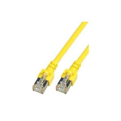 EFB RJ45 Patchkabel SF/UTP Cat.5e PVC CCA 25.00m gelb