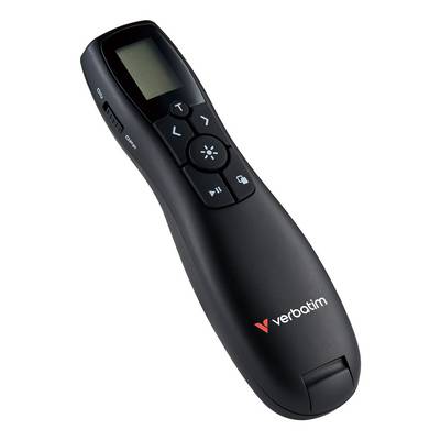 0023942323648 - VERBATIM 32364 - Presenter Funk roter Laserpointer schwarz