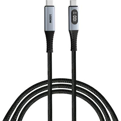 Verbatim Sync & Charge USB-C to USB-C 100W Display 120cm
