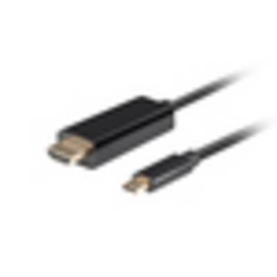 5901969436761 - LANBERG USB-C(M)->HDMI(M) Kabel 10m 4K 60Hz schwarz