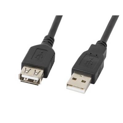 5901969413779 - Verlängerungskabel lanberg usb 20 männlich weiblich 07m schwarz