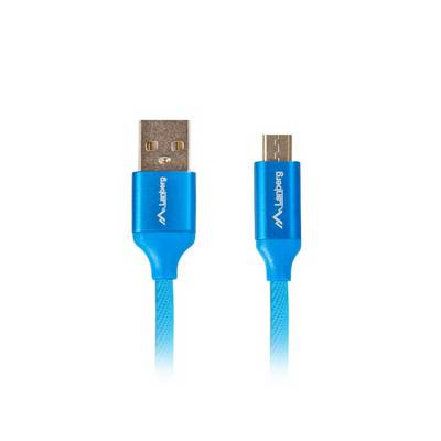 LANBERG USB Micro(M)->USB-A(M) 2.0 Kabel 1,0m PREMIUM QC 3.0
