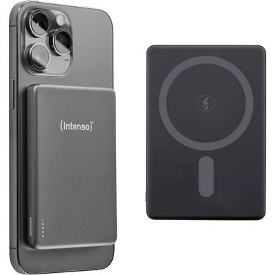 Intenso Magnetic Wireless Power Bank 5000 mAh Grey USB-C