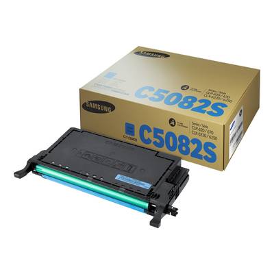 0191628464333 - Samsung Original CLT-C5082S Toner cyan 2000 Seiten (CLT-C5082S ELS) für CLP-620ND 670N ND CLX-6220FX 6250FX