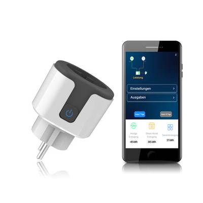 4260427615195 - Smart Plug Überwachung Stromverbrauch Energiezuteilung