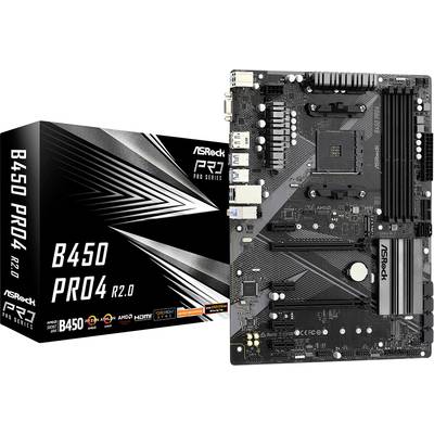 ASRock B450 Pro4 R2.0       AM4 ATX   D-Sub/HDMI/DP  DD