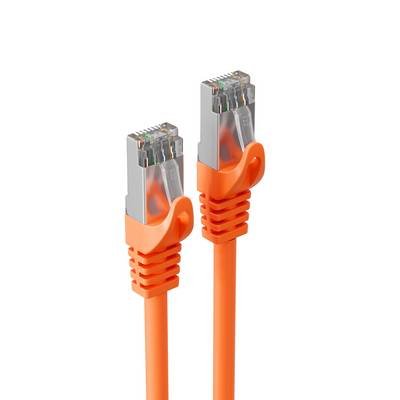 Shiverpeaks RJ45 Patchkabel S/FTP, Cat7 LSZH 0,25m orange