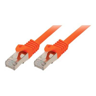 Shiverpeaks RJ45 Patchkabel S/FTP, Cat7 LSZH 1,0m orange