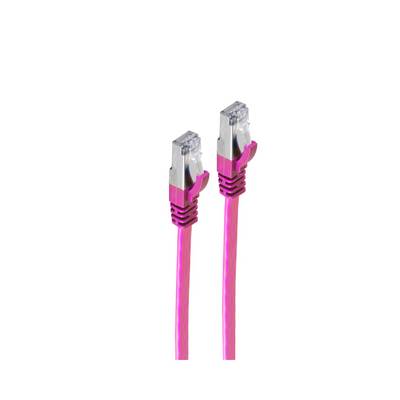 Shiverpeaks RJ45 Patchkabel S/FTP, Cat7 LSZH 5,0m magenta Cat7 Kabel